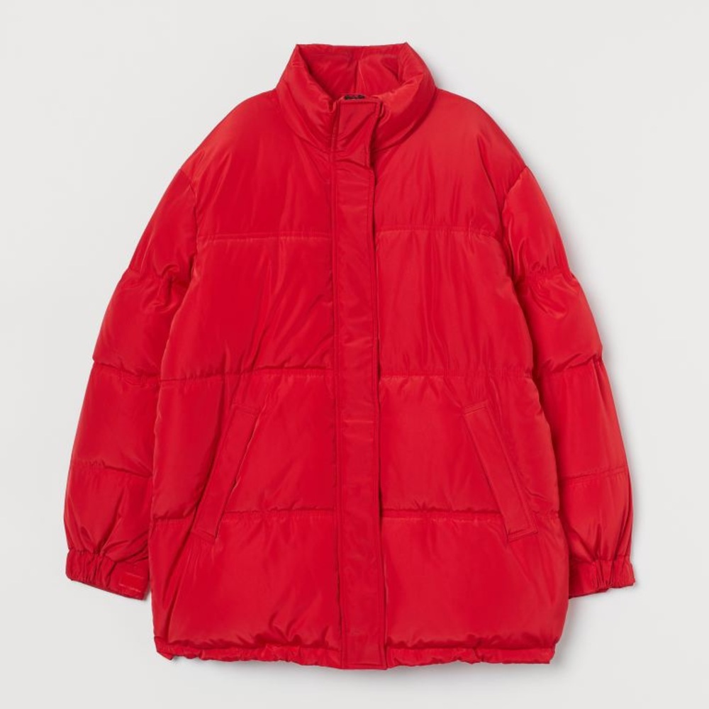 H&M Oversized Red Puffer